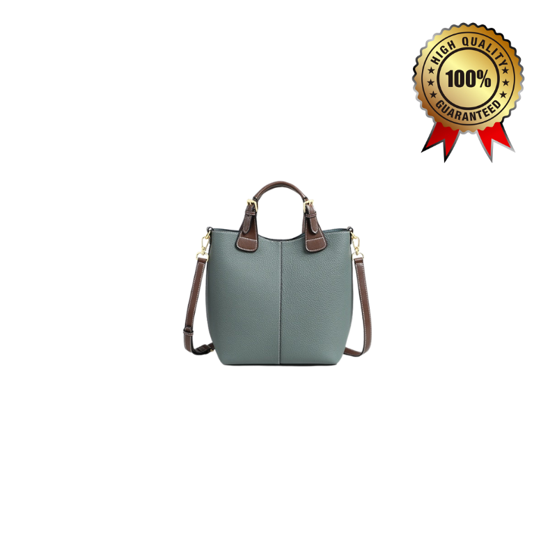 Large Capacity Genuine Leather Crossbody Shoulder Bag