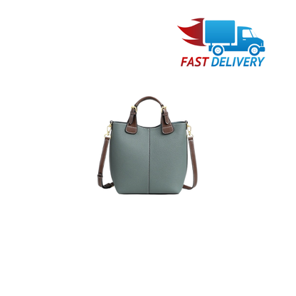 Large Capacity Genuine Leather Crossbody Shoulder Bag