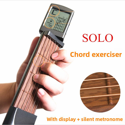 Solo Guitar Chord Trainer with Metronome