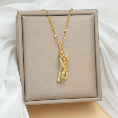 Copper Pendant Necklace